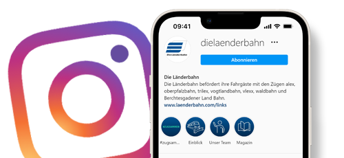 Folge uns auf Instagram