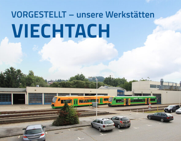 Tag der schiene bei der laenderbahn in viechtach