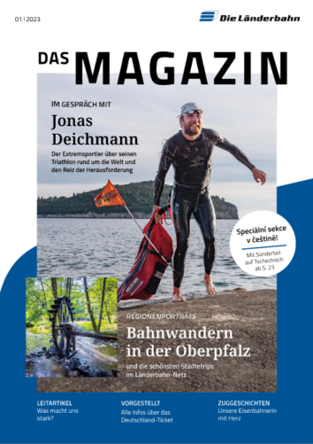 Neue Ausgabe des Länderbahn Kundenmagazins