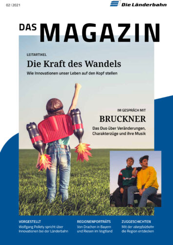 Neue Ausgabe des Länderbahn Kundenmagazins