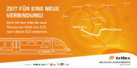 Fahrplanwechsel am 11. Dezember 2022: Linie L2 zwischen Liberec und Dĕčin geht in Betrieb