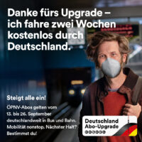 Das Deutschland Abo-Upgrade