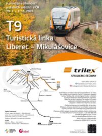 Turistická linka T9 vyjíždí 29.3.2024