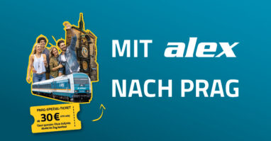 Alex Prag Mit dem alex - Zug nach Prag fahren.