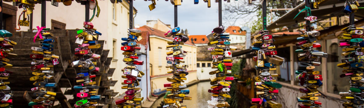 Bridge of Lovers in Prague