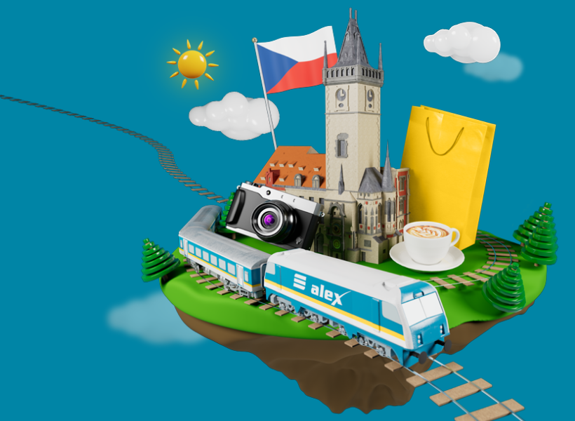 Mit dem Prag-Spezial-Ticket im alex nach Prag