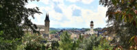 oberpfalzbahn ausflug Panorama Stadt Hof