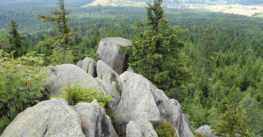 Blick über das Gebirge