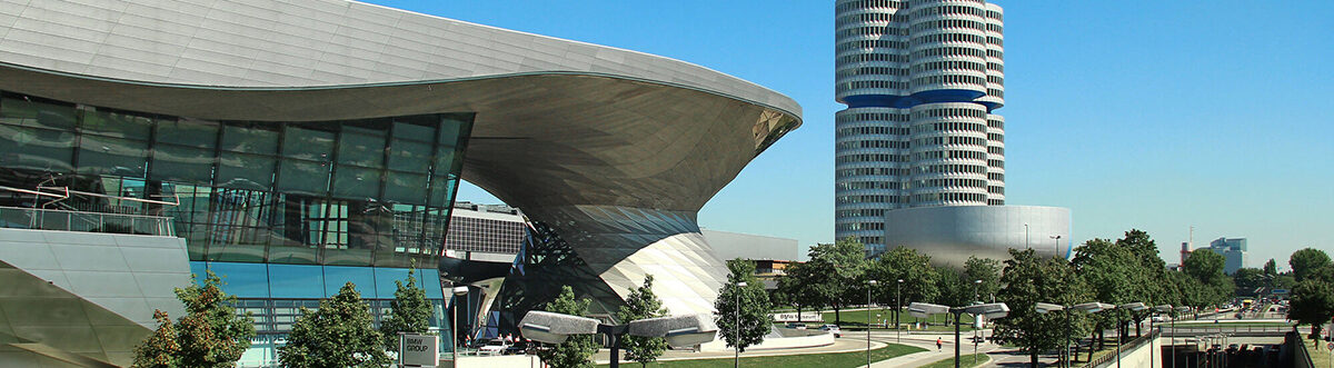 BMW Welt und BMW Hochhaus