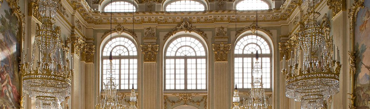 Schloss Nymphenburg Muenchen Steinerner Saal