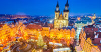 Prague Czech Republic Christmas Market I Adobe Stock 166182801