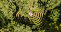 Waldlabyrinth Walderlebnispfad LRA Freising Peter von Felbert