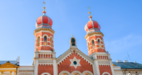 The Great Synagogue in Pilsen