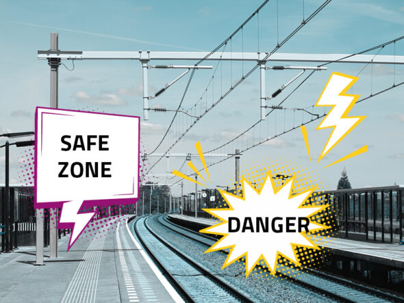 Sicherheit am Bahnsteig
