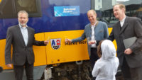 oberpfalzbahn erhält feierliche Zugtaufe auf Wernberg-Köblitz