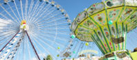 Mit der waldbahn auf's Viechtacher Volksfest