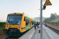 Waldbahn nach Viechtach Bahnhof Gotteszell