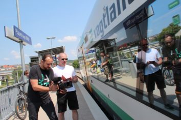 Elstertalbahn abgedreht - Zweckverband Öffentlicher Personennahverkehr Vogtland (ZVV) wirbt mit Filmclip für EgroNet-Strecke in sozialen Netzwerken