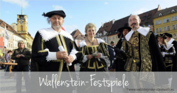 Freie Fahrt im Mittelalterkostüm zu den Wallenstein-Festspielen nach Cheb am 25. und 26. August in der Vogtlandbahn