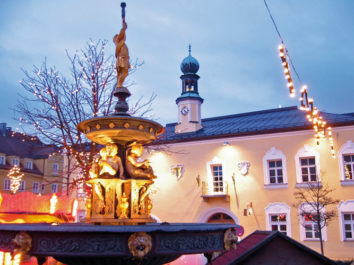 Mit der waldbahn zum Weihnachtsmarkt in Vejda