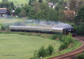 Gefragte Dampfzug-Tickets für die EgroNet-Jubiläums-Fahrt mit historischem Zug am 19. September nach Cheb