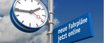 Neue Fahrpläne gültig ab 14.12.2014 - jetzt online!