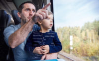 Kinderspielecke in der oberpfalzbahn