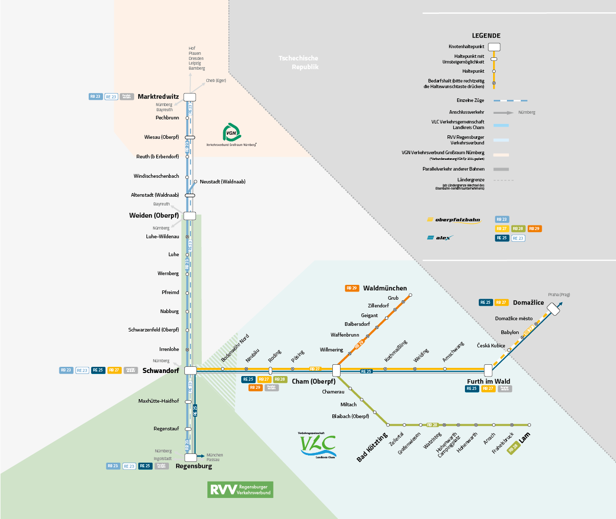 Liniennetz oberpfalzbahn web