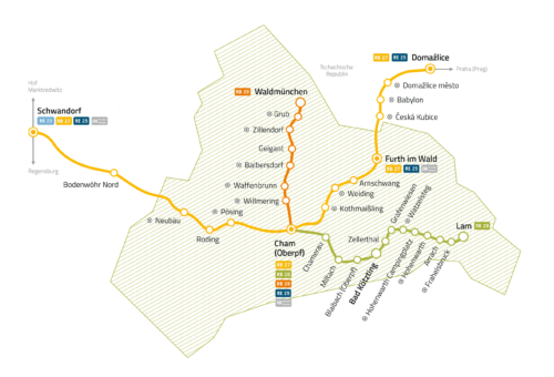 VLC Karte oberpfalzbahn Grafik VLC Karte oberpfalzbahn Grafik