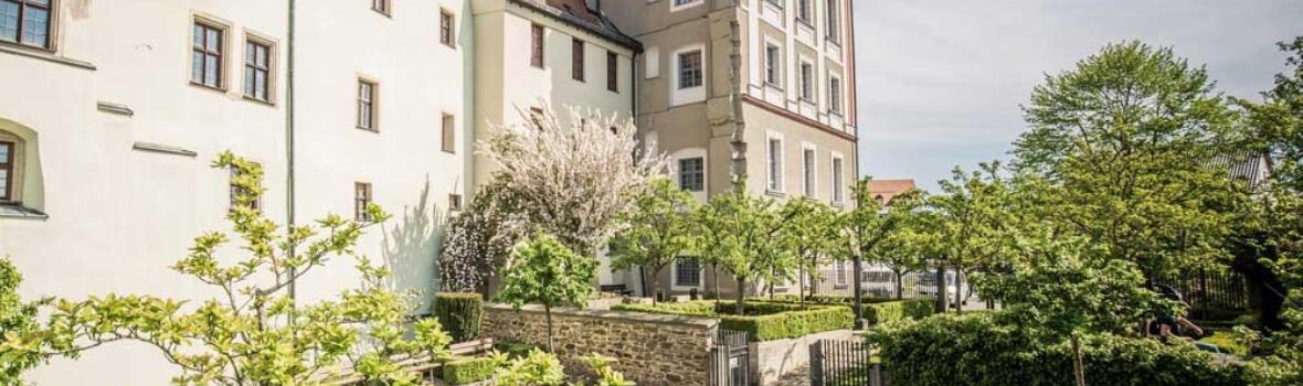 Barockgarten am Stadtplatz in Neustadt an der Waldnaab