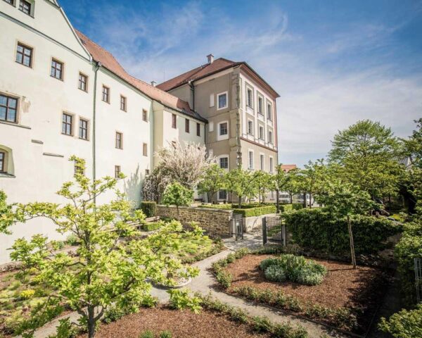 Barockgarten am Stadtplatz in Neustadt an der Waldnaab