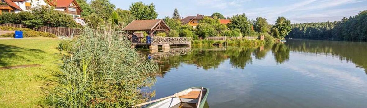 Hammersee mit Boot