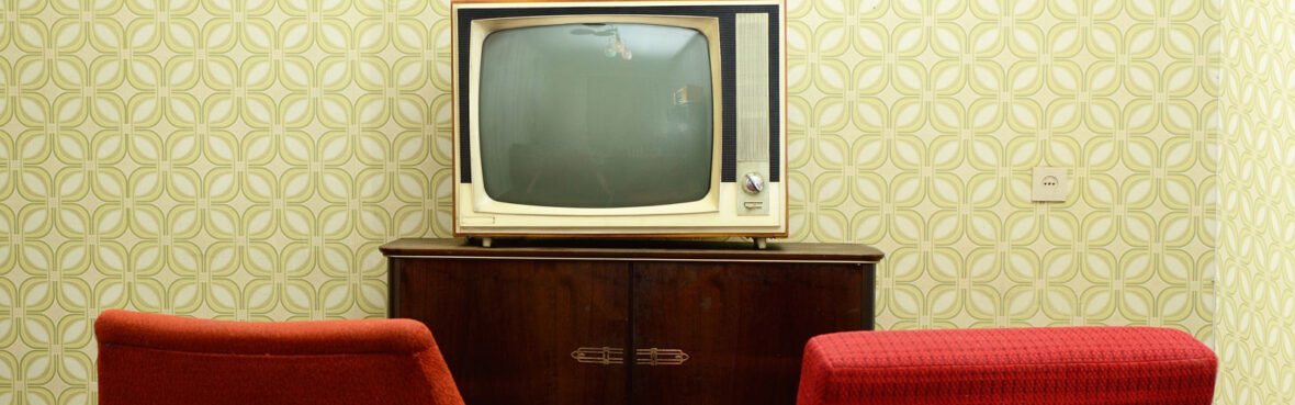 Alter Kastenfernsehr