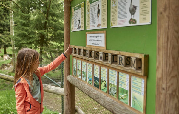 Tierrätsel im Tierpark Lohberg