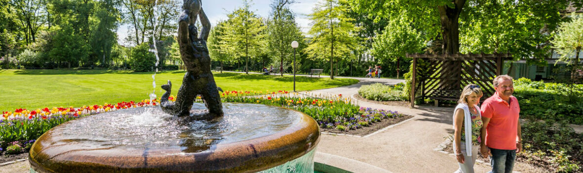 Tritonbrunnen im Max Reger Park Weiden