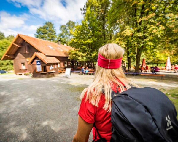 Die Blockhuette im Waldnaabtal