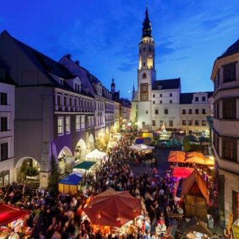 Volle Straßen beim Altstadtfest in Görlitz