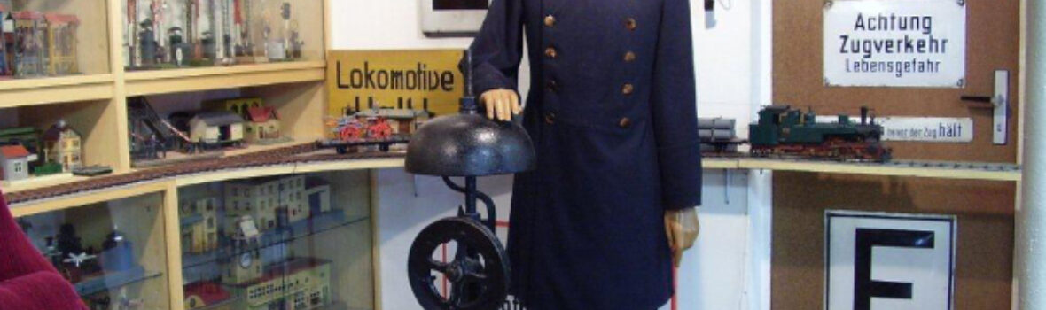 Karasek-Puppe im Museum in Seifhennersdorf