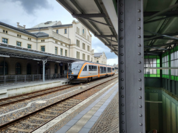 trilex im Bahnhof Zittau