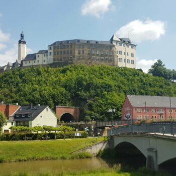 Blick zum oberen Schloß