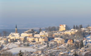 Winter in Schöneck - Stadtansicht