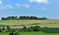 Syrau Landschaft mit Windmühle