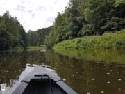 Ausflug mit dem Kanu auf der Weißen Elster