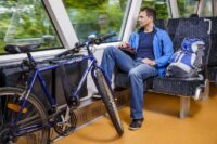 Fahrrad im Zug der vogtlandbahn