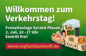 Verkehrstag am 2. Juli in der Freizeitanlage Syratal Plauen