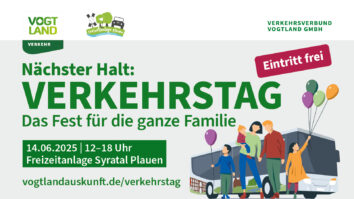 Lina und Lino zeigen, wie’s geht: VVV Verkehrstag 2025 und neue Kinderbroschüre machen Lust auf Bus- und Bahnfahren