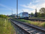 Regio-Shuttle der Vogtlandbahn in Greiz