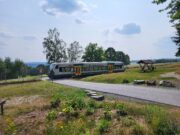 Regio-Shuttle der Vogtlandbahn bei Treuen