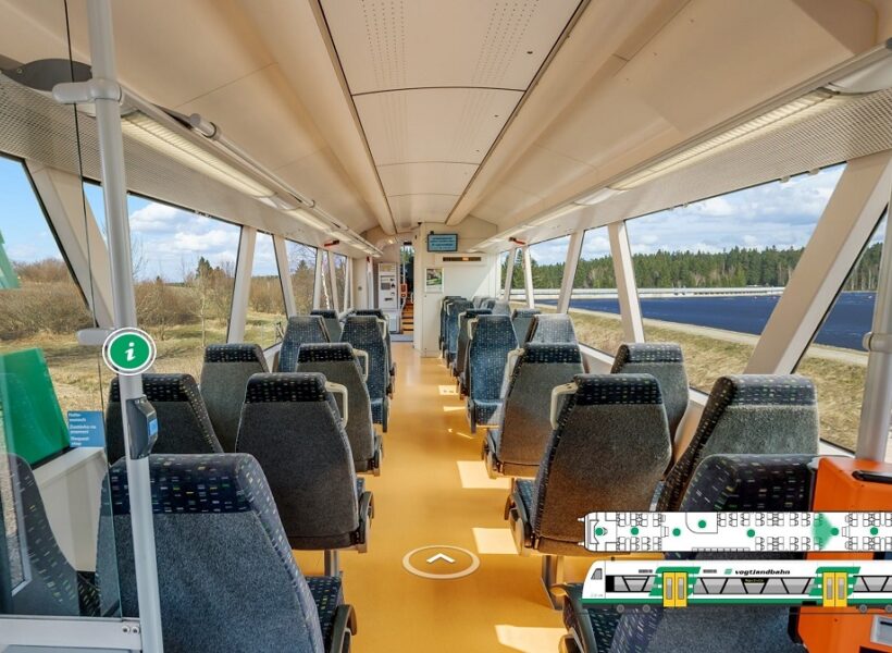 360 Grad Rundgang Vogtlandbahn Regio-Shuttle