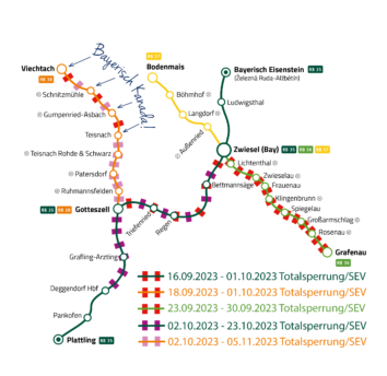 Grossbaustellen Streckennetz 2023 Teil2